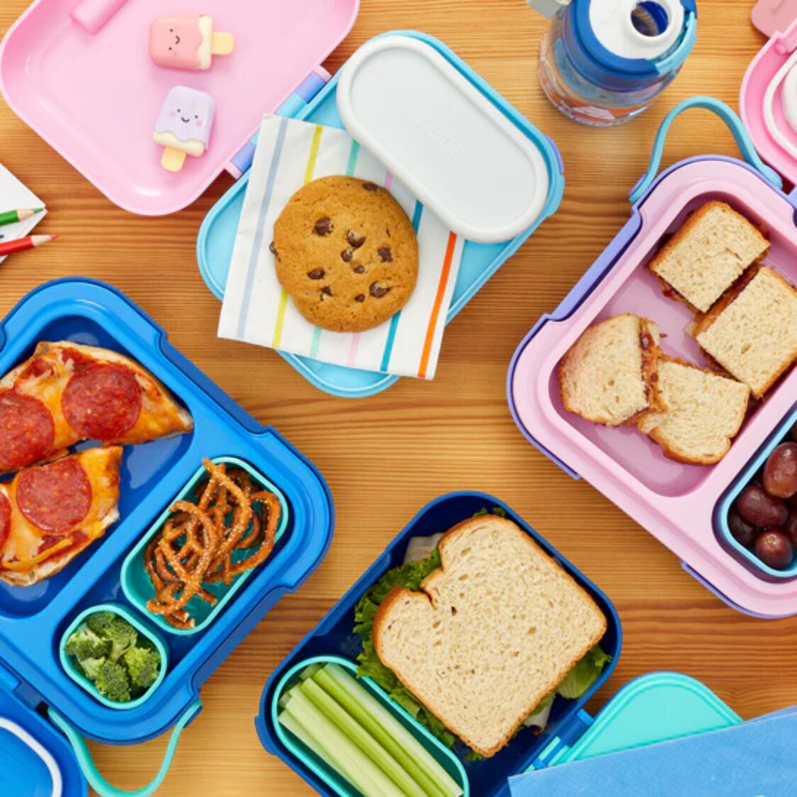 Zoku Junior Bento Box - Pink