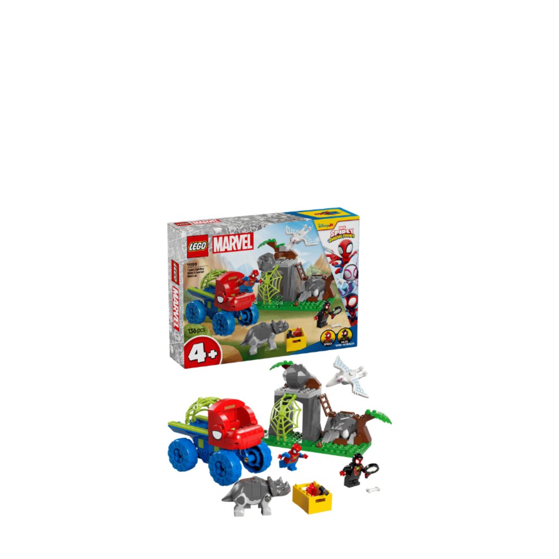 LEGO Team Spidey Dino Crawler Rescue 11199