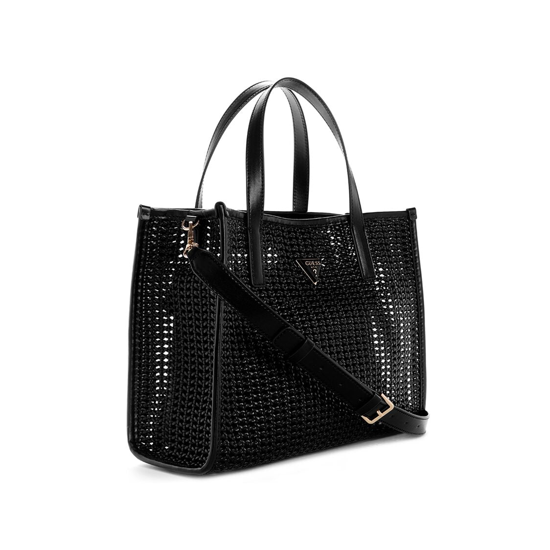 BRIGITTA 2 IN 1 TOTE,BLACK