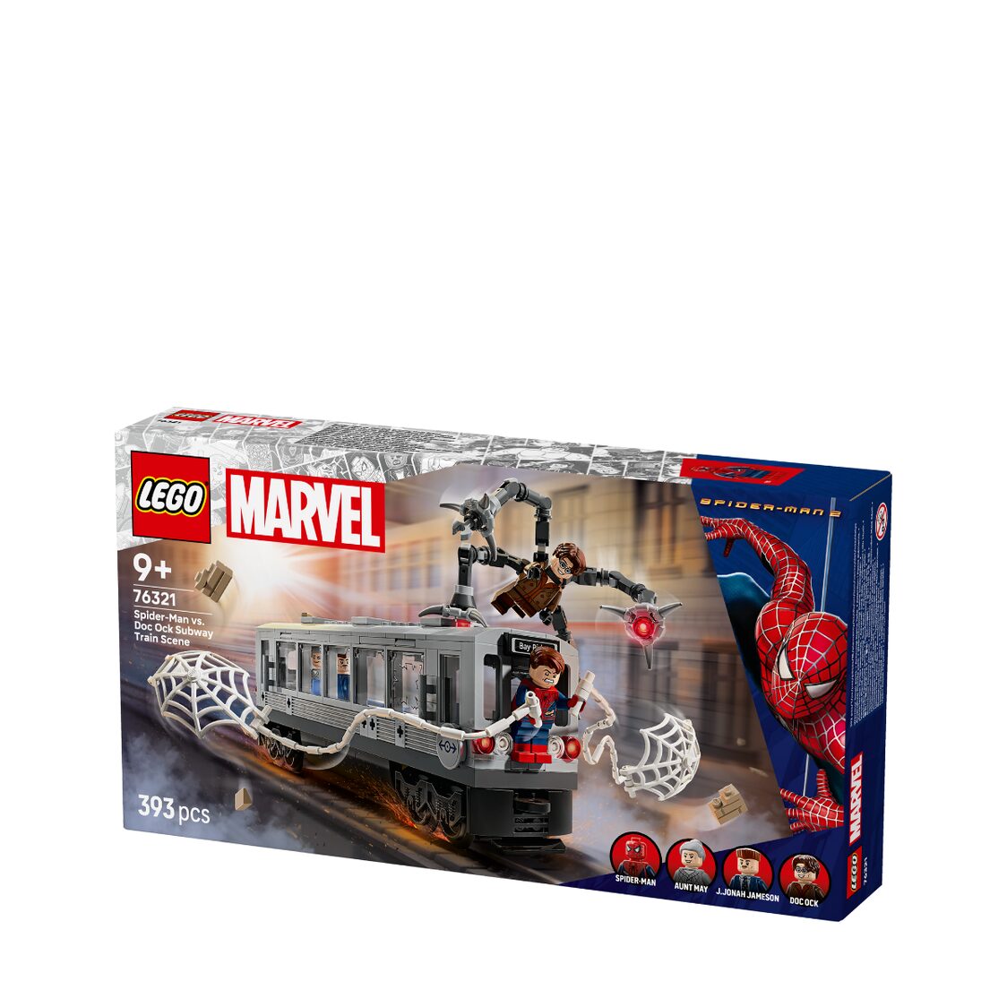 Lego Spider-Man vs. Doc Ock Subway Train Scen 76321