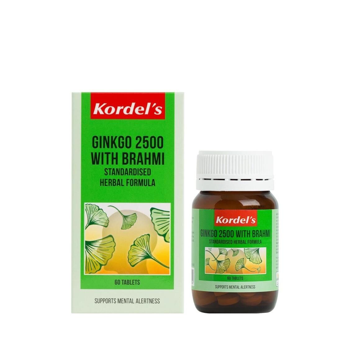 Kordel's Ginkgo 2500 + Brahmi 60's