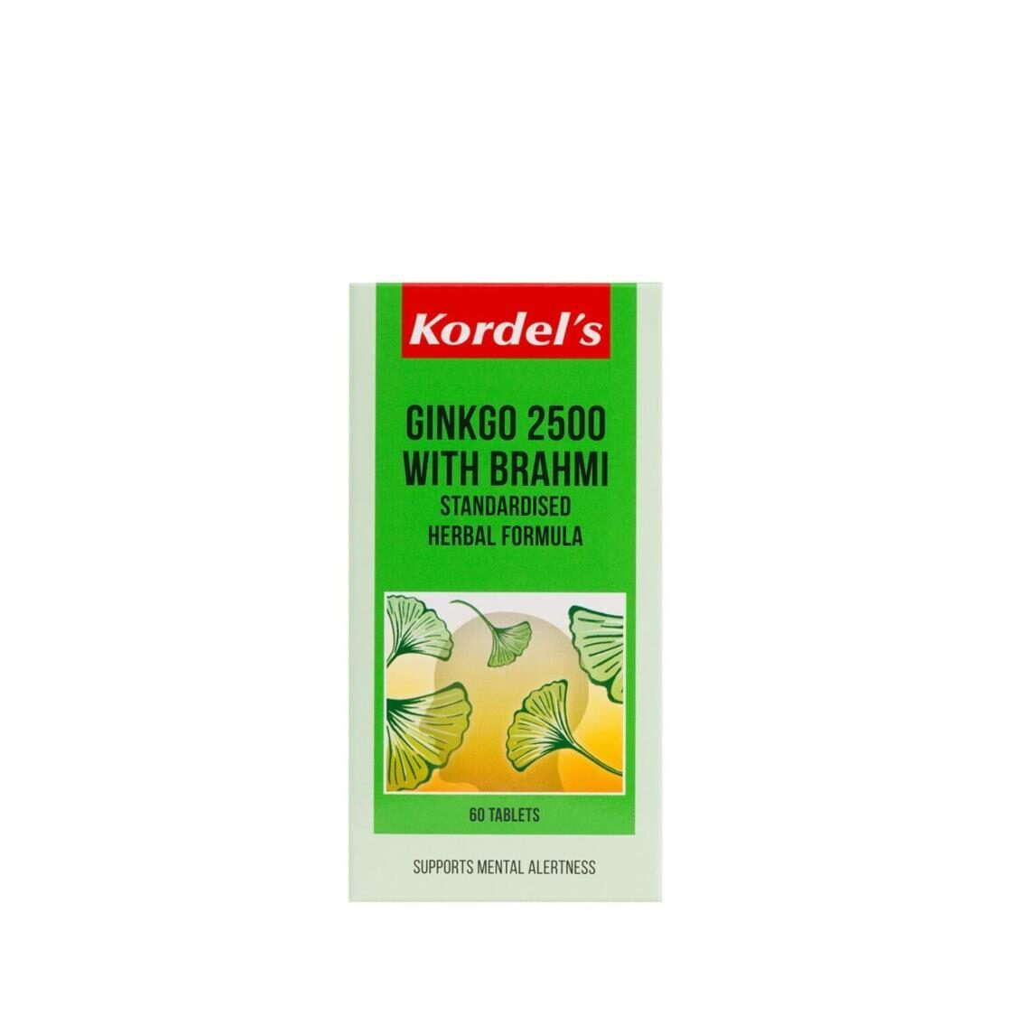Kordel's Ginkgo 2500 + Brahmi 60's