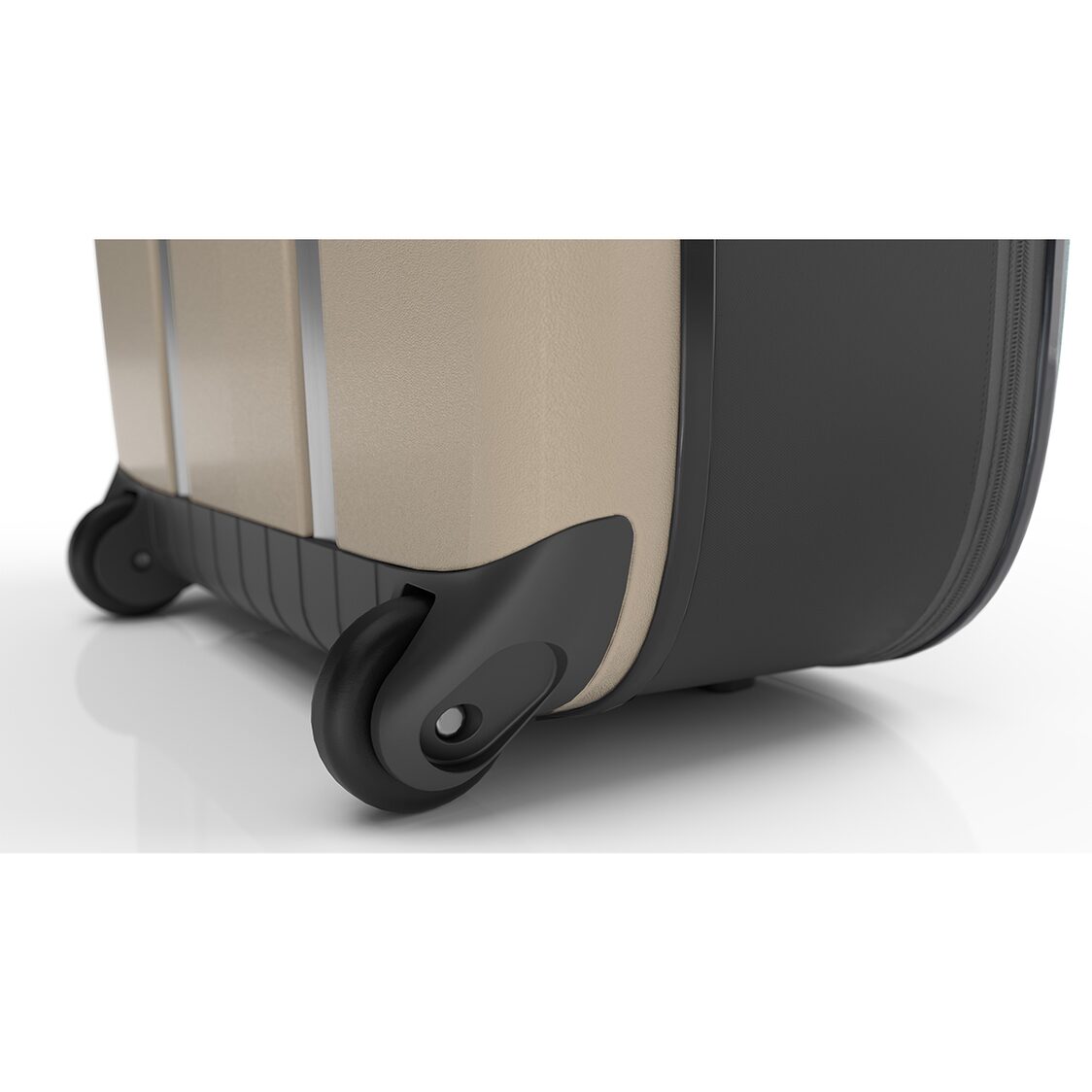 Rollink VEGA II Flex 21" Collapsible Carryon Suitcase - Warm Grey