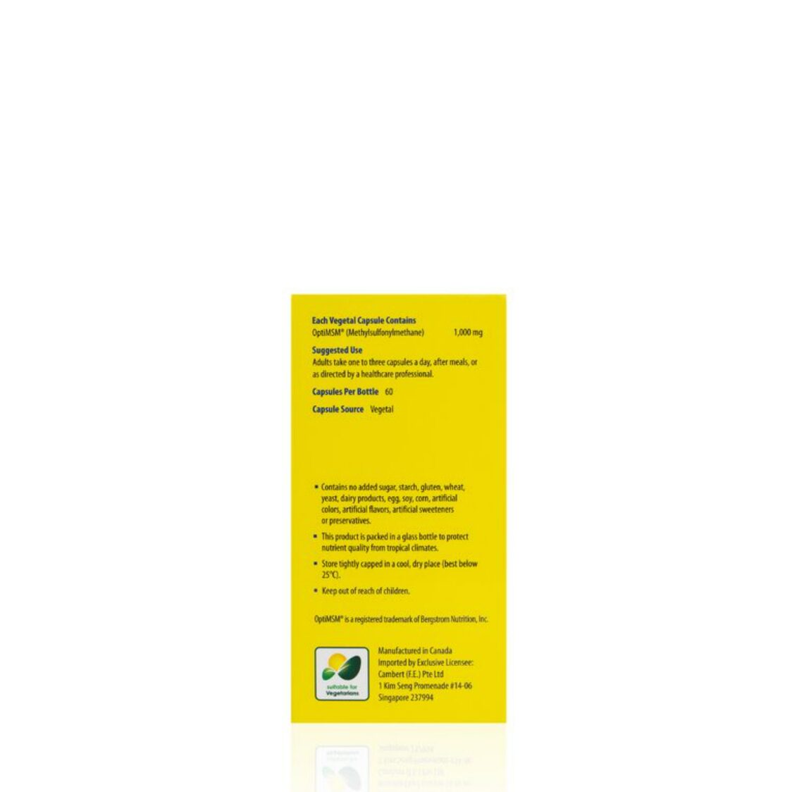 Kordel's MSM 1000mg 60's