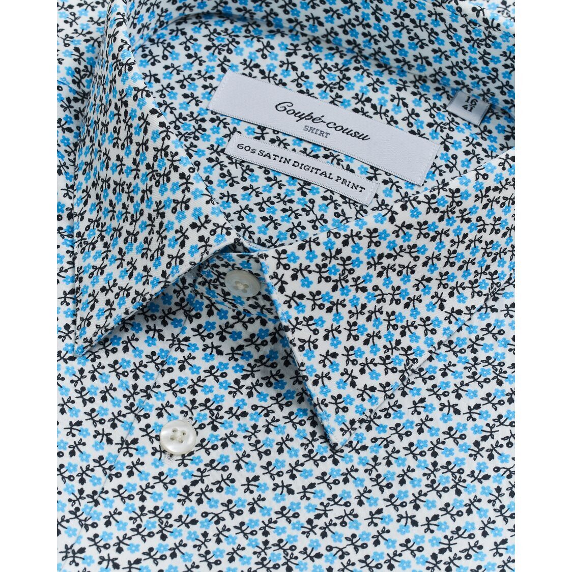 Coupe Cousu Short Sleeve Shirt, Print CCSSE288-PRINT