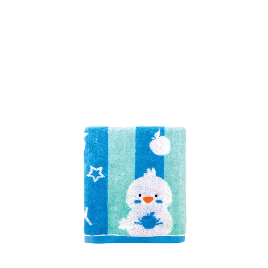 Milton Home Beaker Bath Towel Blue