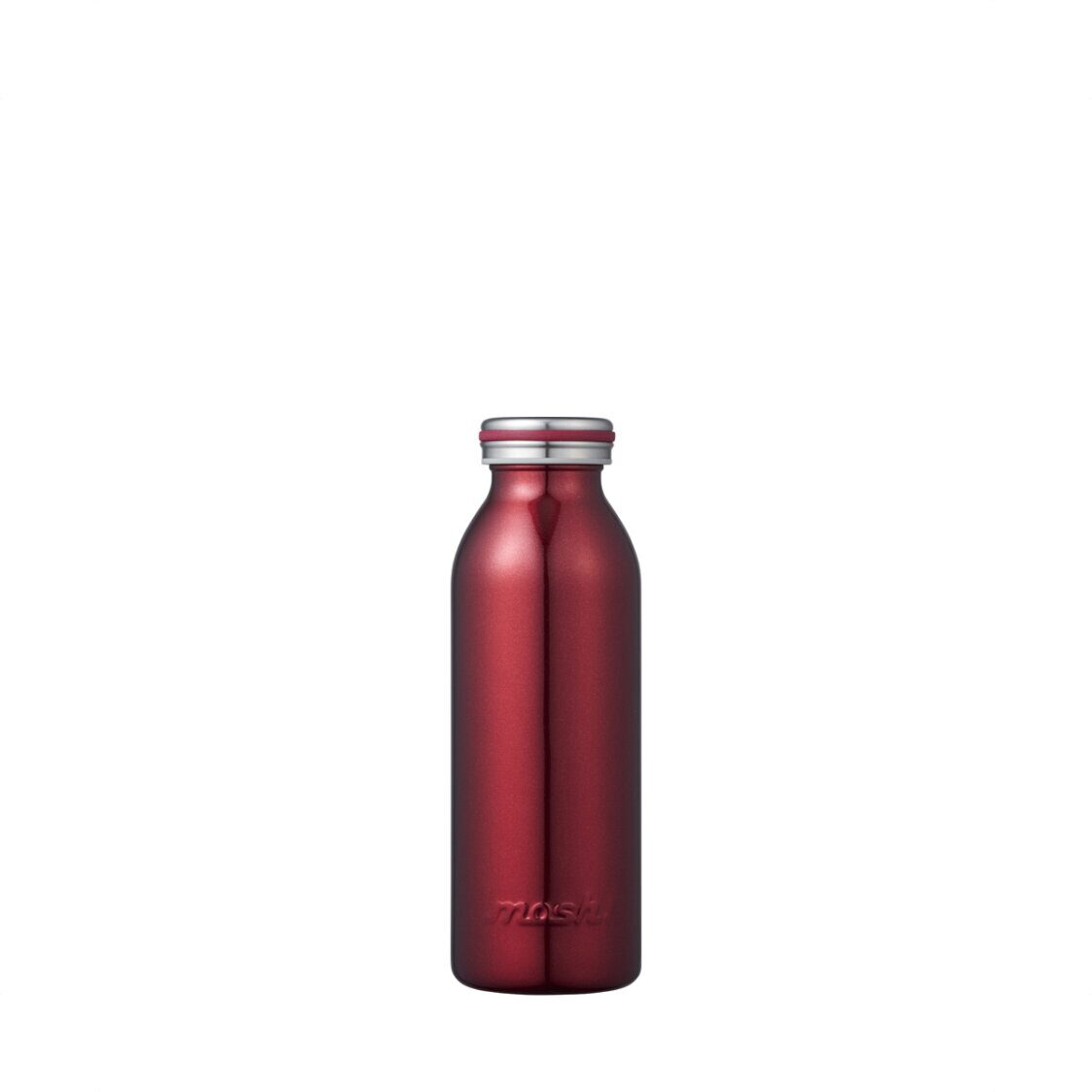 Mosh Stainless Steel Light Weight Bottle (450ml) -Pearl Red