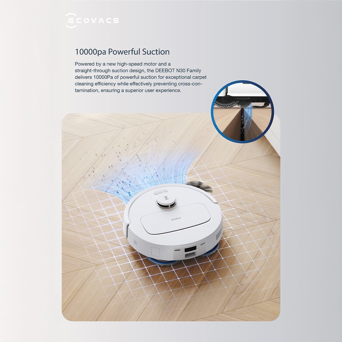 Ecovacs Deebot N30 Pro Omni - Black