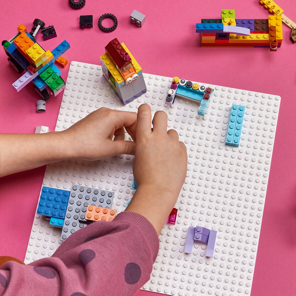 Lego White Baseplate 11026