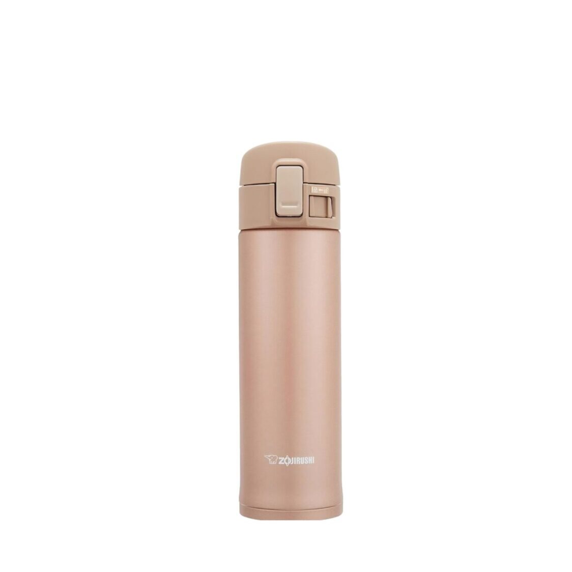Zojirushi 0.48L One Touch Flip Open Stainless-Steel Bottle Rose Gold (SM-KC48)