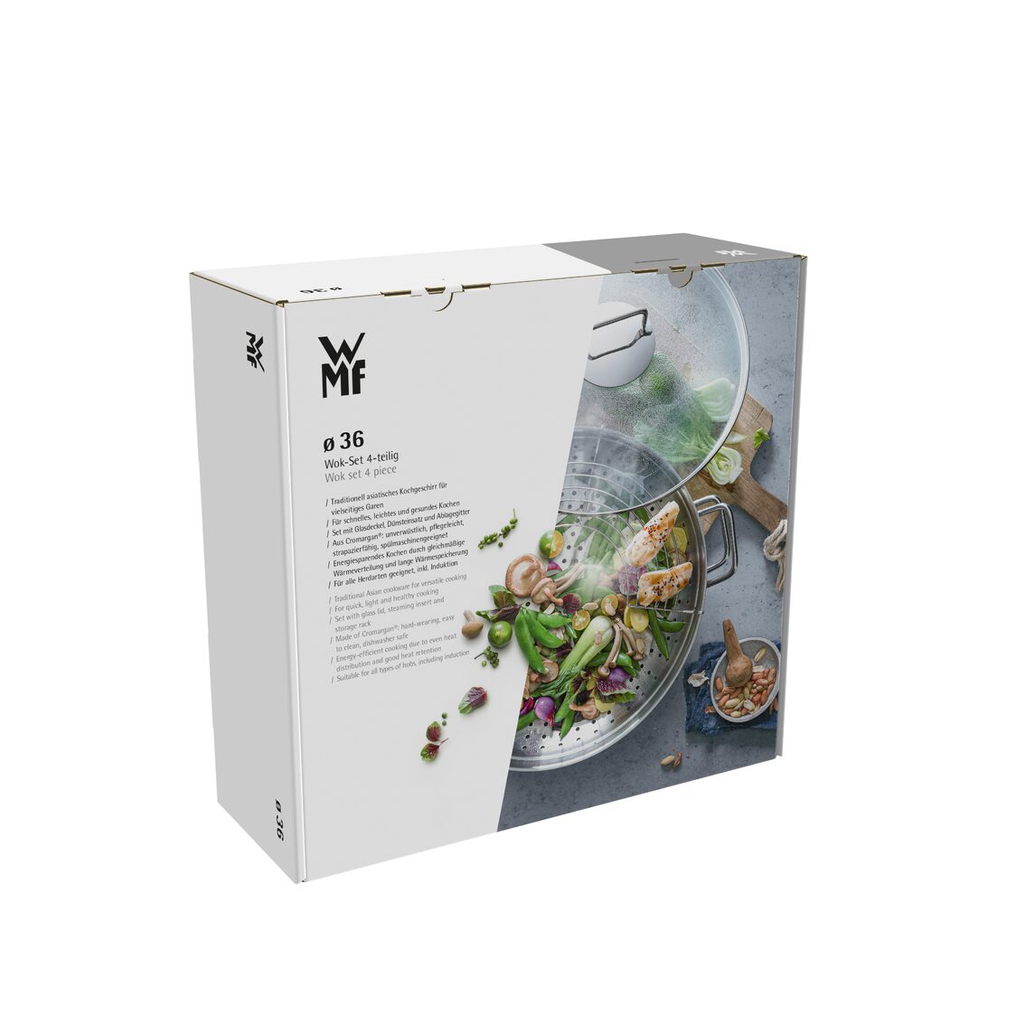 WMF Macao 4pc Wok Set 36cm (07-9256-6040)