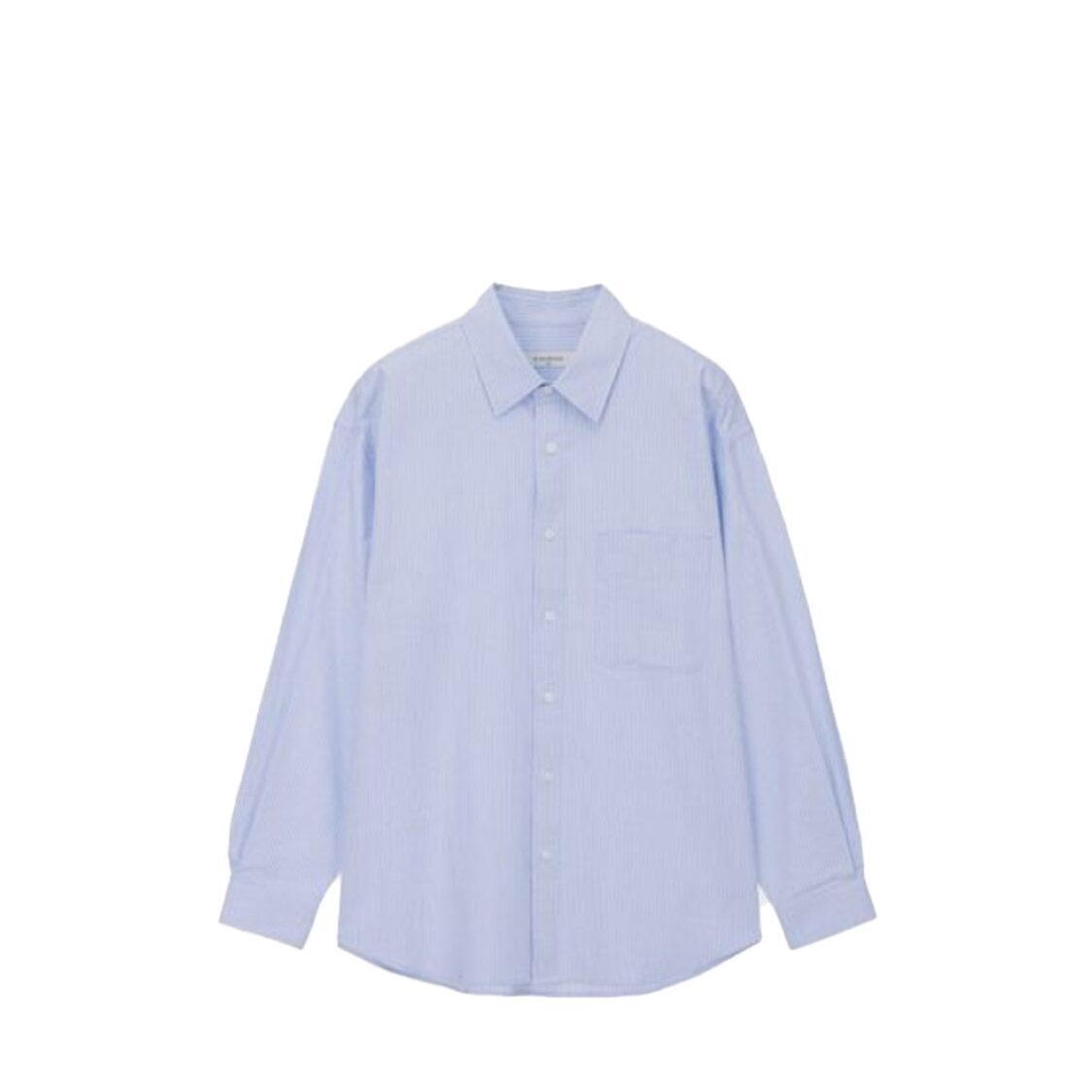 Mind Bridge Oxford Over Fit Shirt Greyish Blue