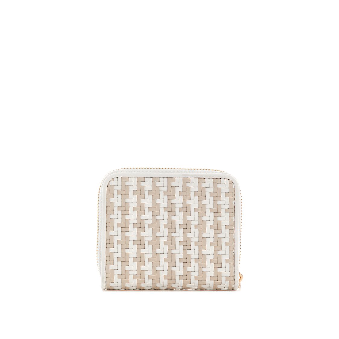 MIREMA SLG SMALL ZIP AROUND,WHITE MULTI
