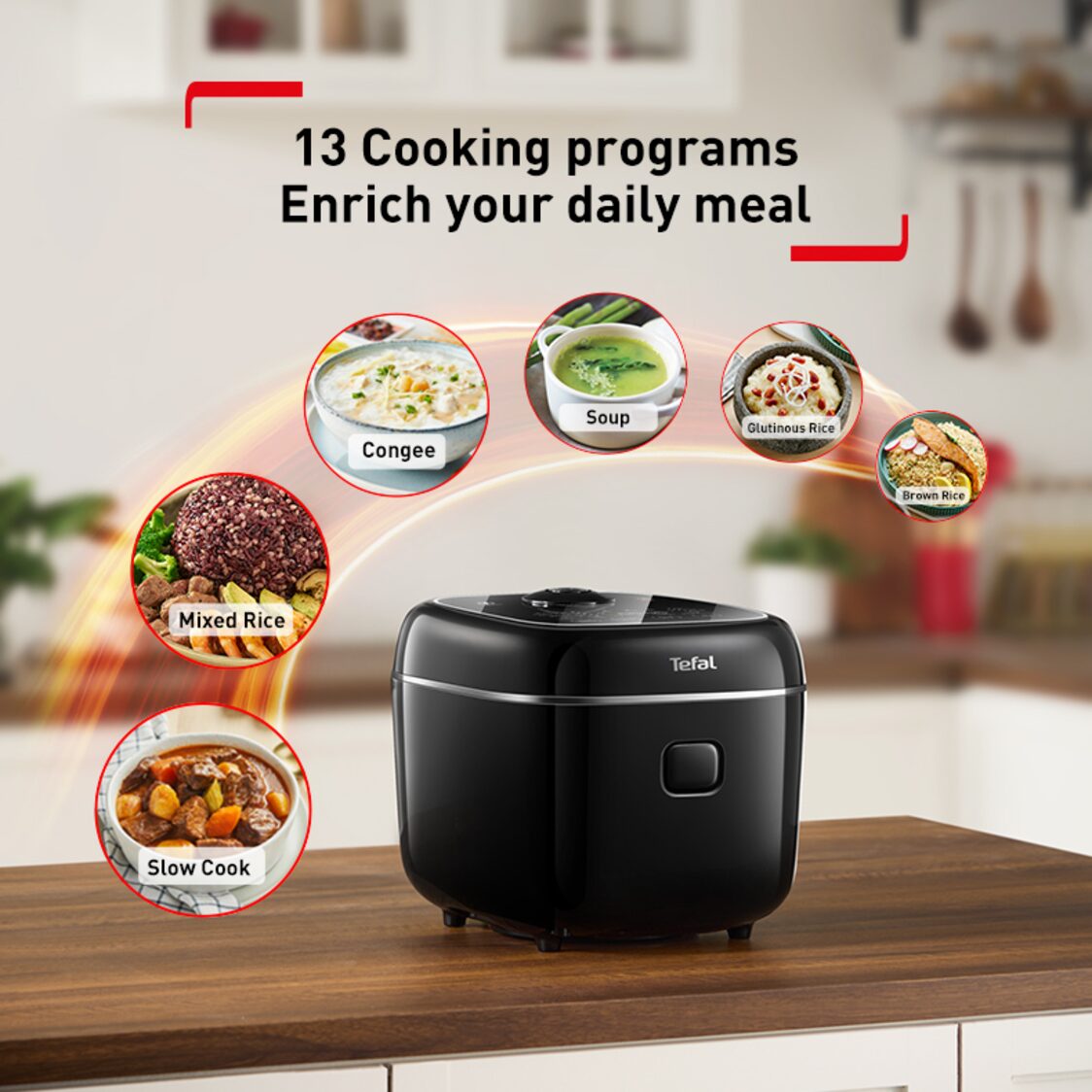 Tefal 1.8l Delirice Max Rice Cooker (RK7778)