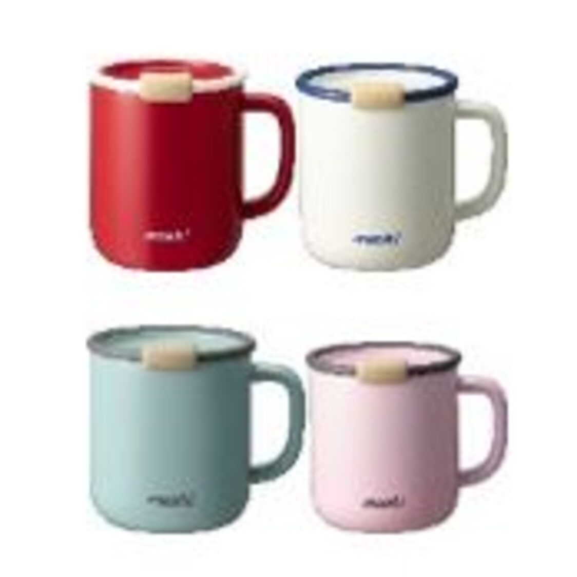 Mosh Latte Mug Cup (430ml) Peach