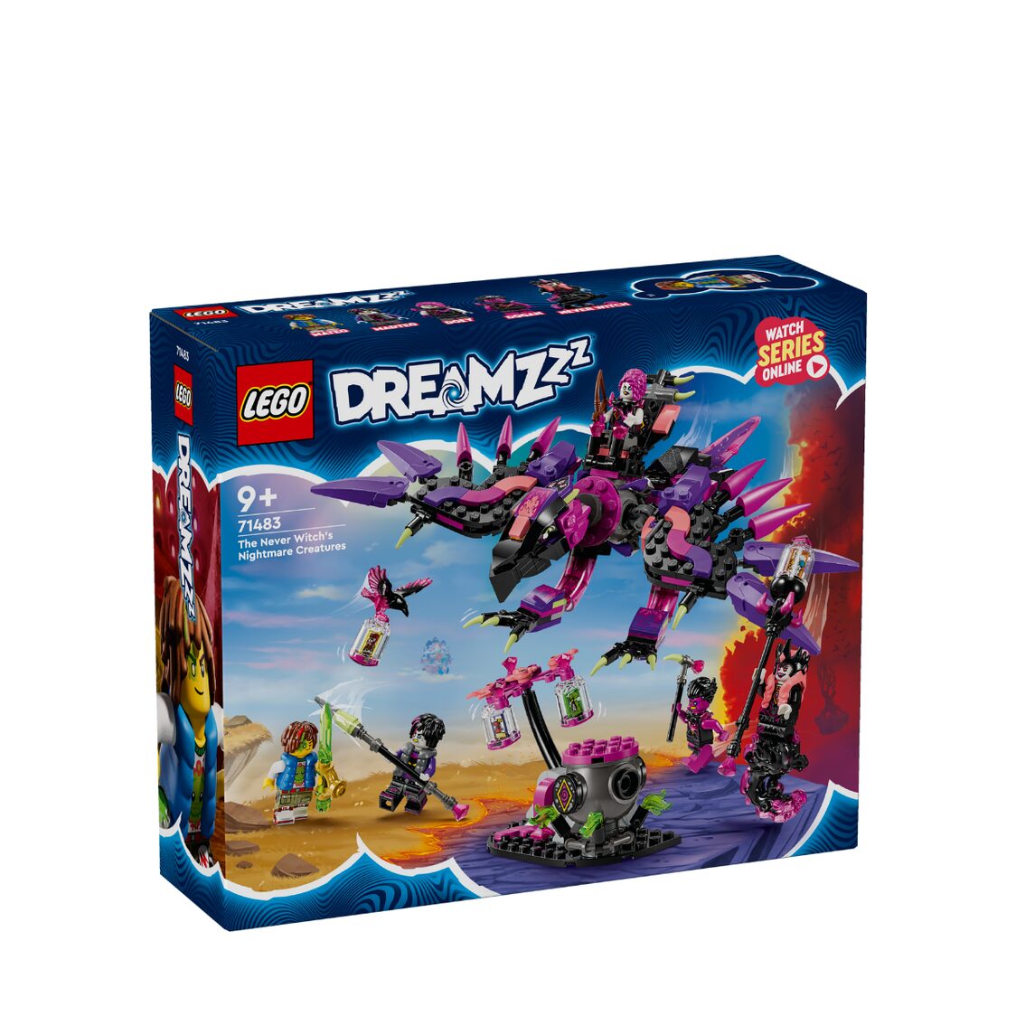 Lego 71483 The Never Witch's Nightmare Creatures