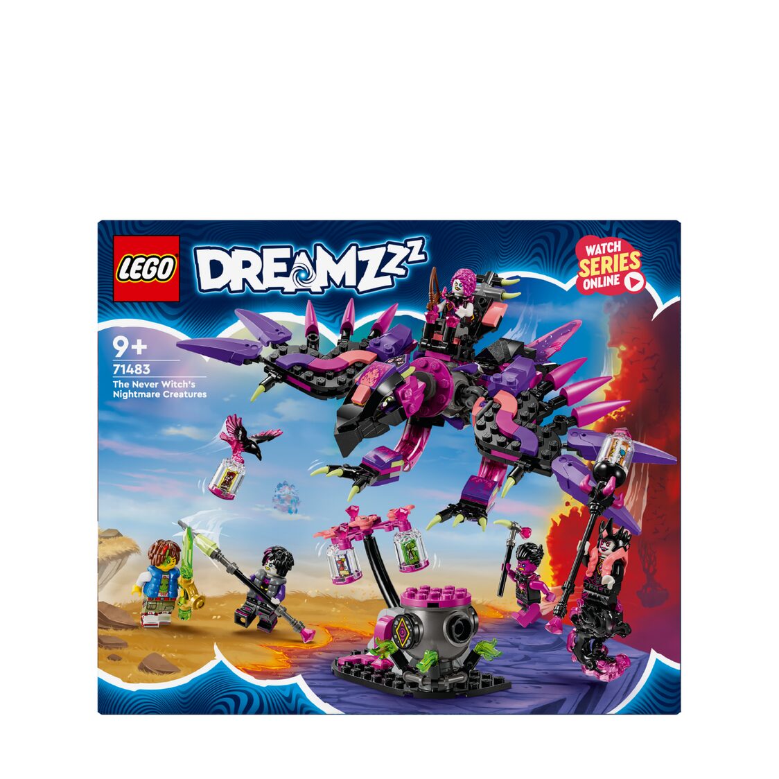 Lego 71483 The Never Witch's Nightmare Creatures
