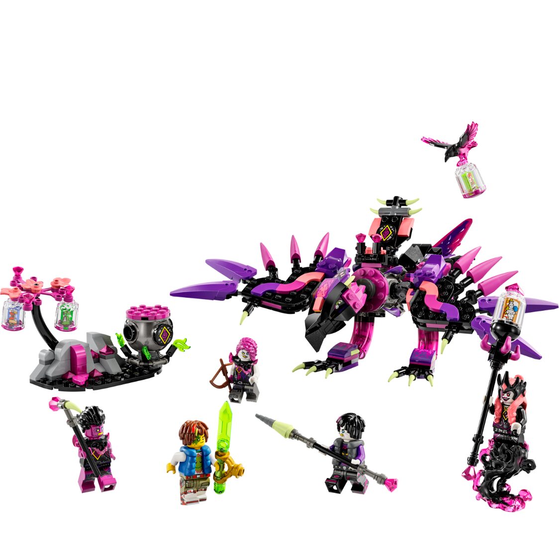 Lego 71483 The Never Witch's Nightmare Creatures
