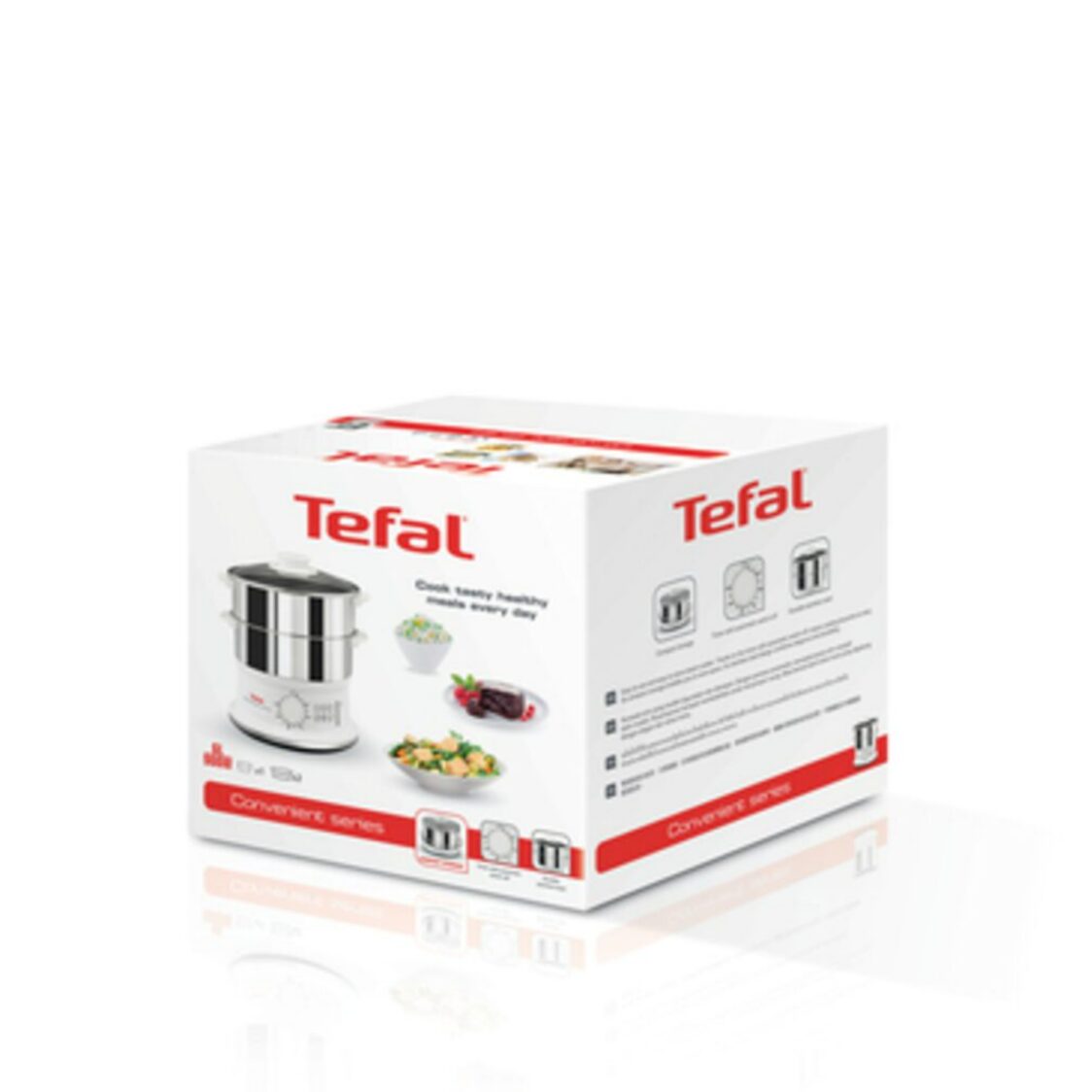 Tefal Convenient Series Stainless Steel Steamer 6L - VC145140