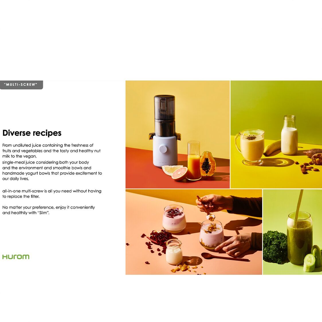 Hurom Slow Juicer HH-310 - Beige