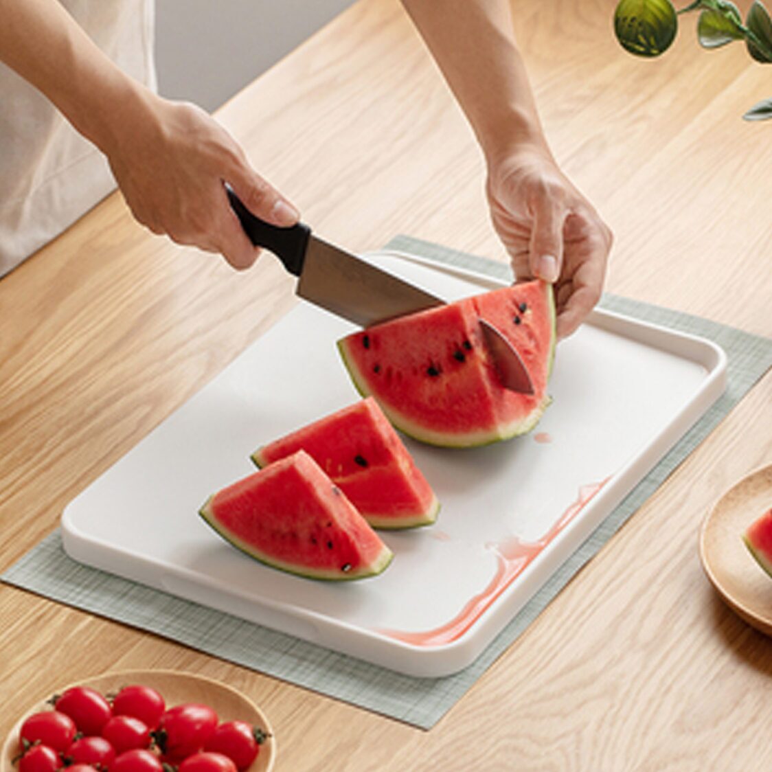 Asvel Cutting Board L White 2321
