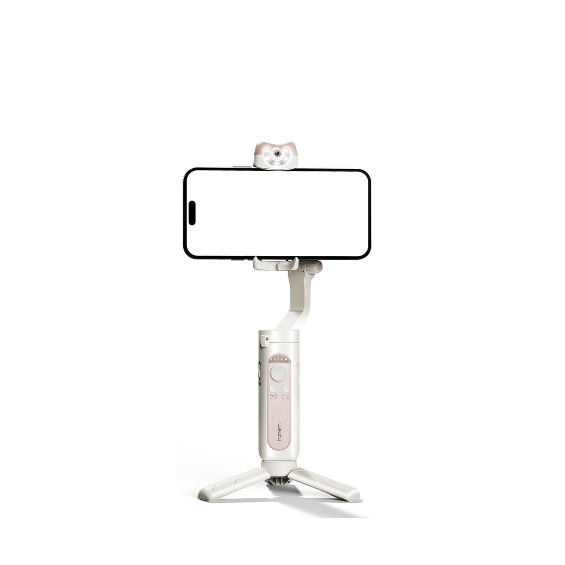 Hohem iSteady V2S 3-Axis Palm Smartphone Gimbal AI Visual Tracking White