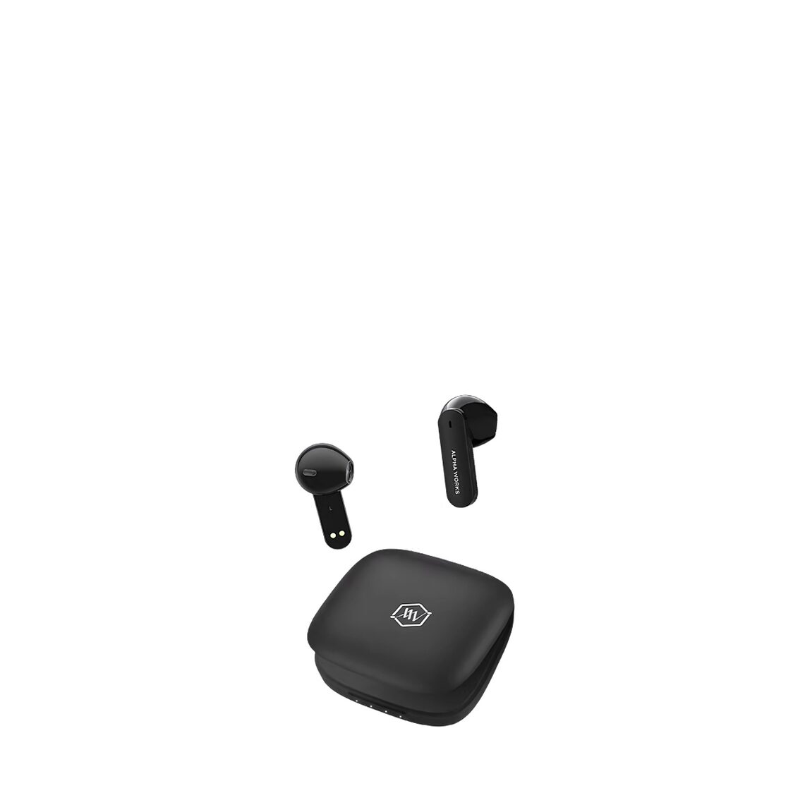 Alpha Works Curve100 True Wireless Earbuds - Black