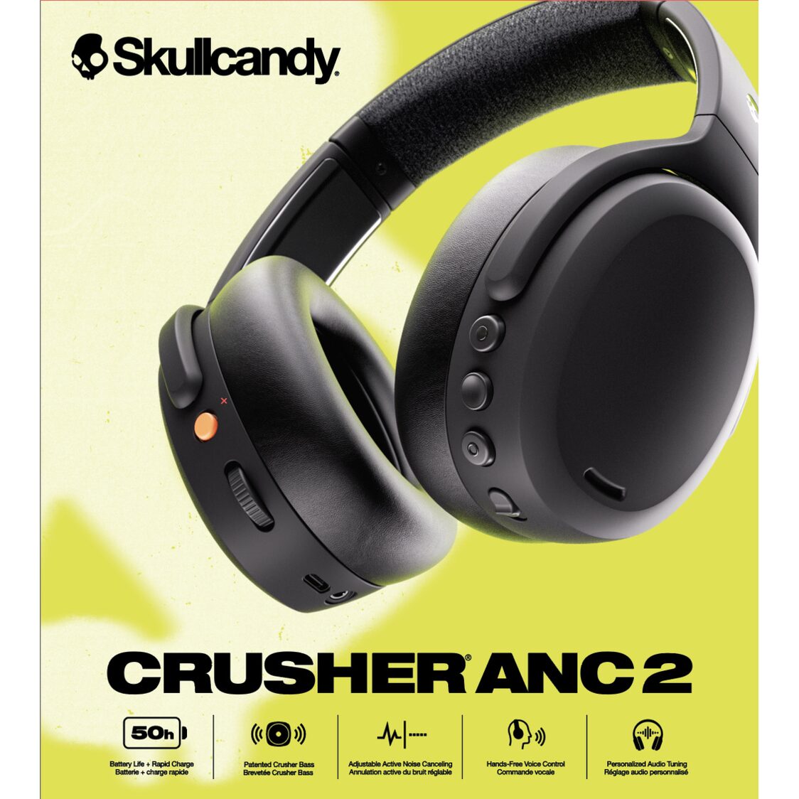 Skullcandy Crusher Anc 2 Wireless Over-Ear True