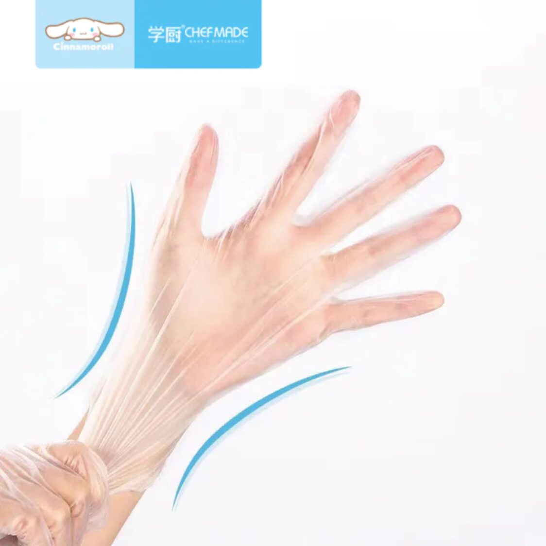 Chefmade Pvc Glove M Size Cinnamoroll (1898cm-CL5032)