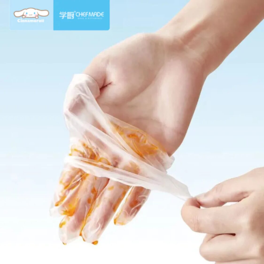 Chefmade Pvc Glove M Size Cinnamoroll (1898cm-CL5032)