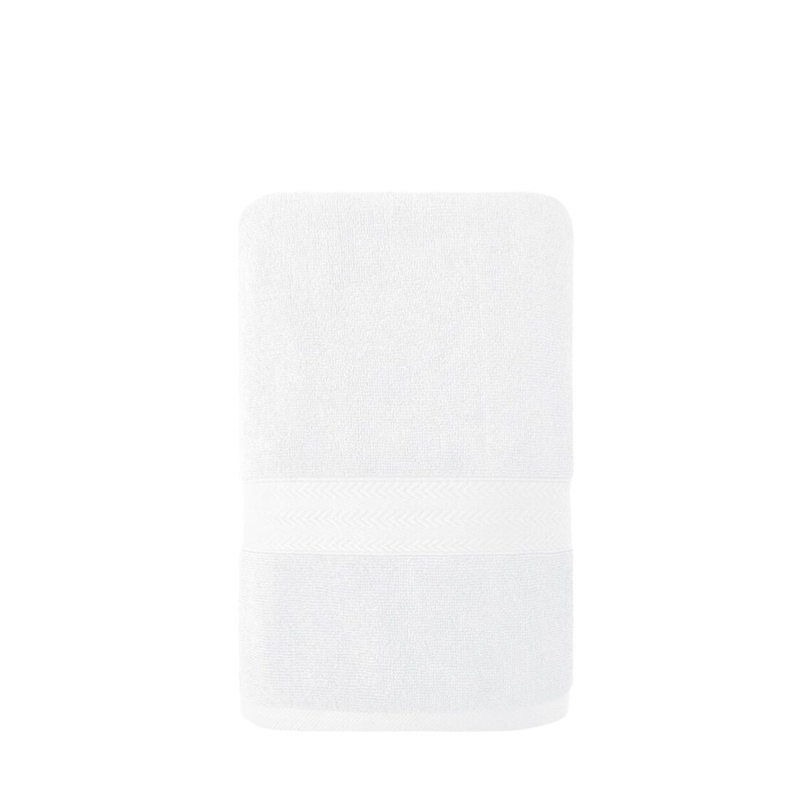 MARTEX® Luxor 100% Combed Cotton Bath Towel – Bright White