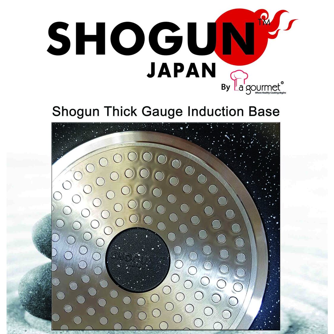 La Gourmet SHOGUN SENJO 20CM MARBLE CASSEROLE