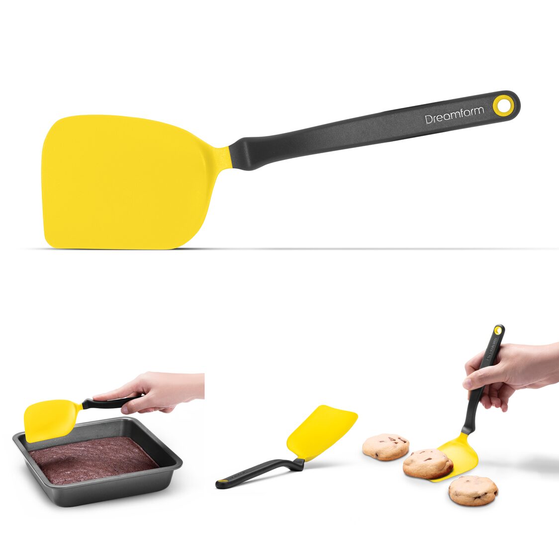 Dreamfarm Nylon Turner L24.6cm Mini Yellow DFCU3550-YL