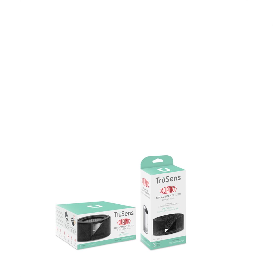 Trusens Z1000 3 in 1 HEPA filter and carbon filter (worth $80.70) (Gift with purchase)