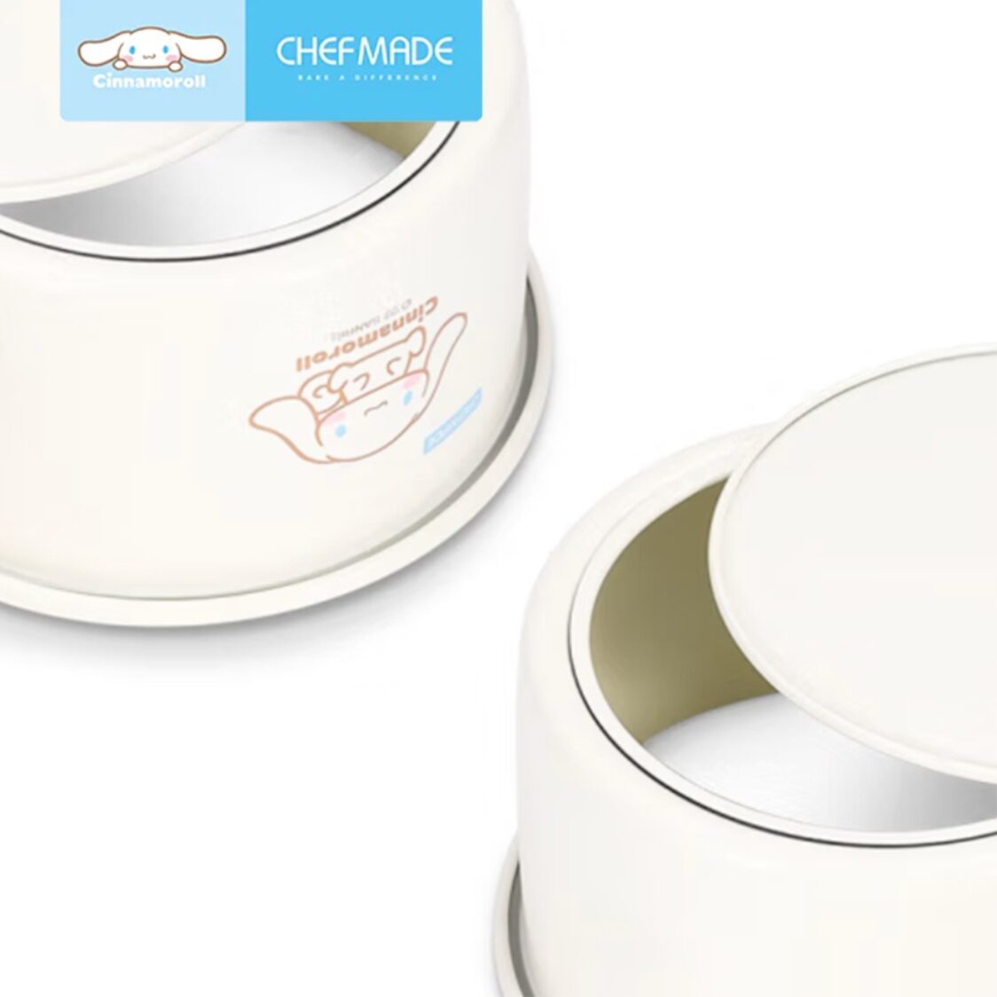 Chefmade Round Deep Cake Pan With Removable Bottom 16.9xH9cm Thickness 0.8Mm Cinnamoroll (1898cm-CL5029)