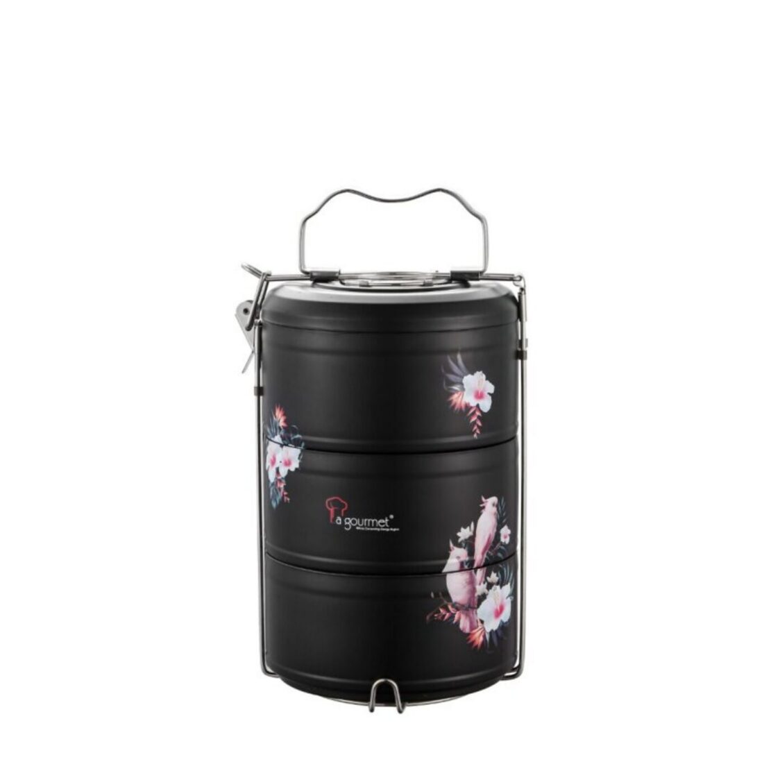 La Gourmet Vintage 2.1L 3-tier Tiffin Carrier