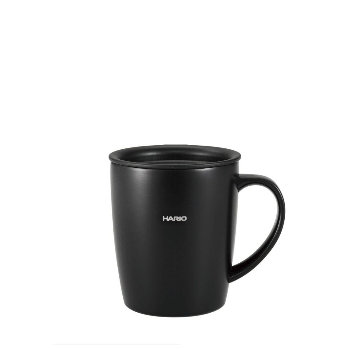 HARIO Heat Retention Mug with Lid 300ml - Black (SMF-300B)