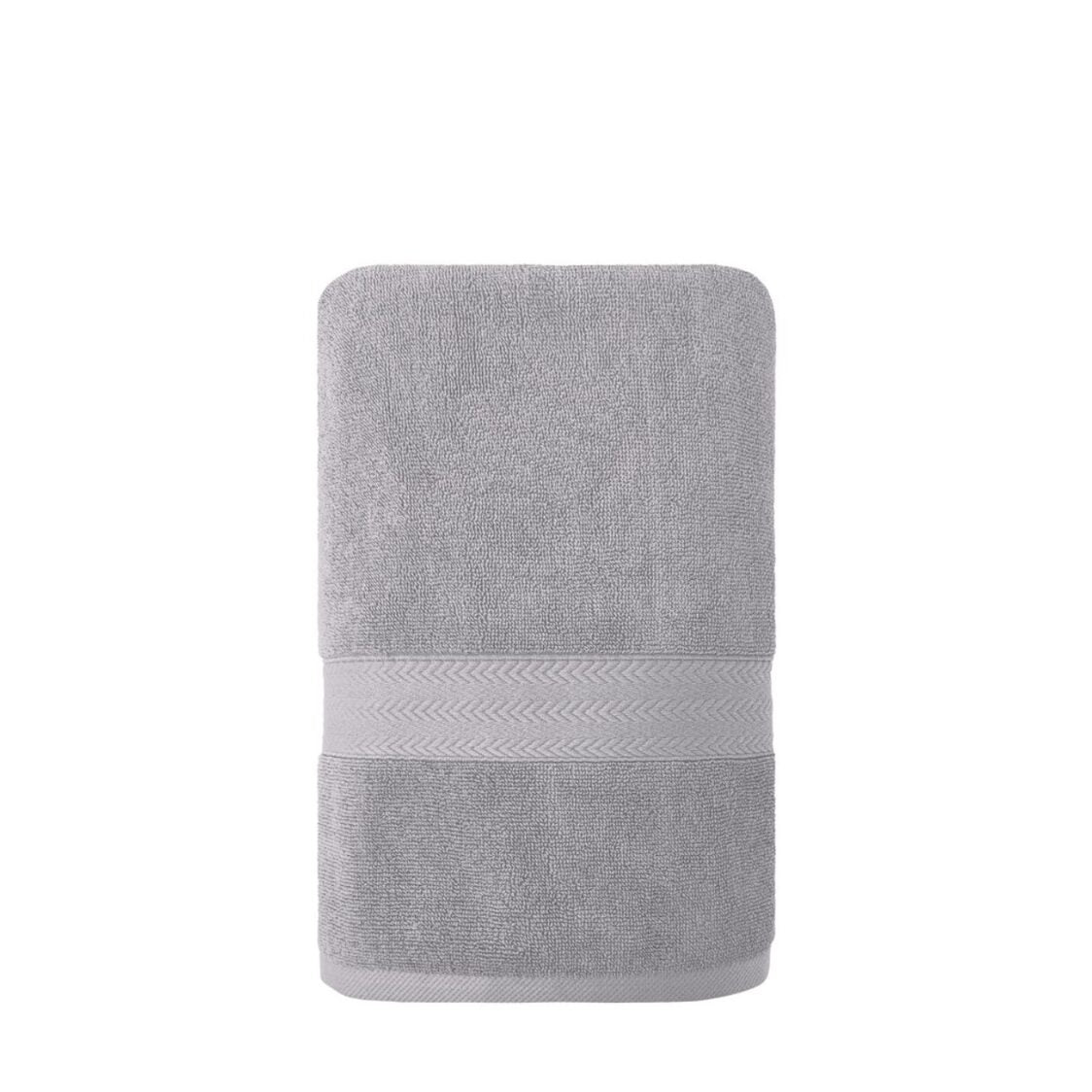 MARTEX® Luxor 100% Combed Cotton Bath Towel – Glacier Grey
