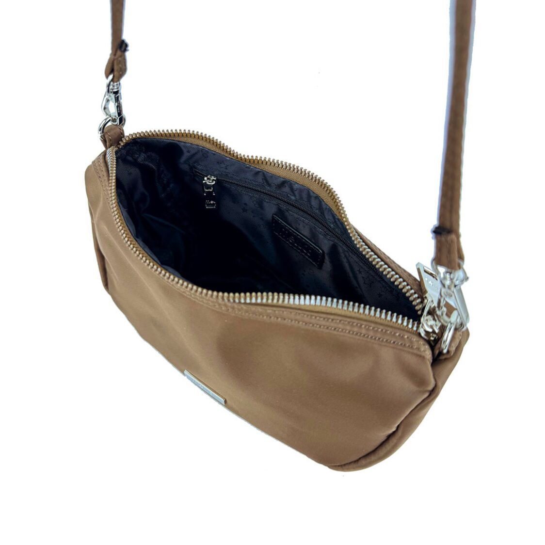 Mel&Co Casual Nylon Shoulder Sling Bag Small Wine