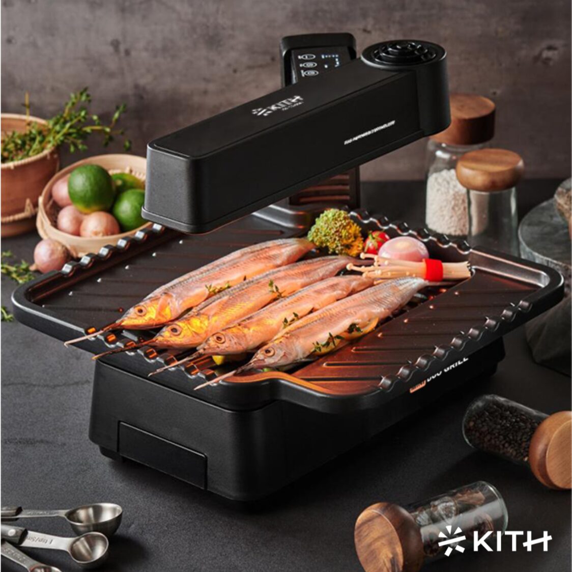 KITH Multifunctional Pan Smokeless Grill Accessories (TR)