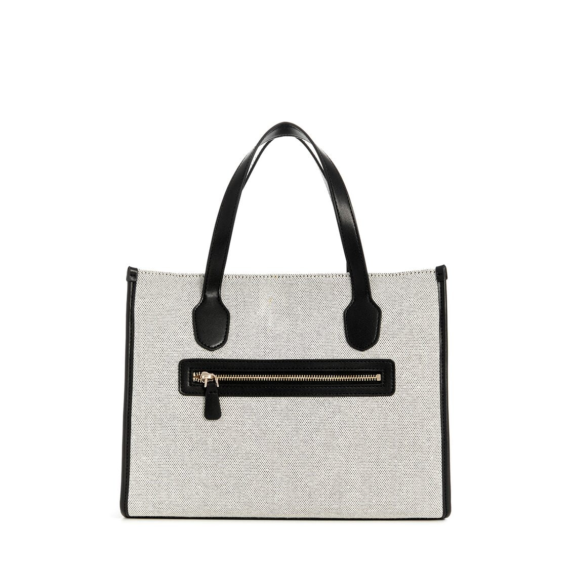 Guess G Status 2 Compartment Tote - Natural/Black