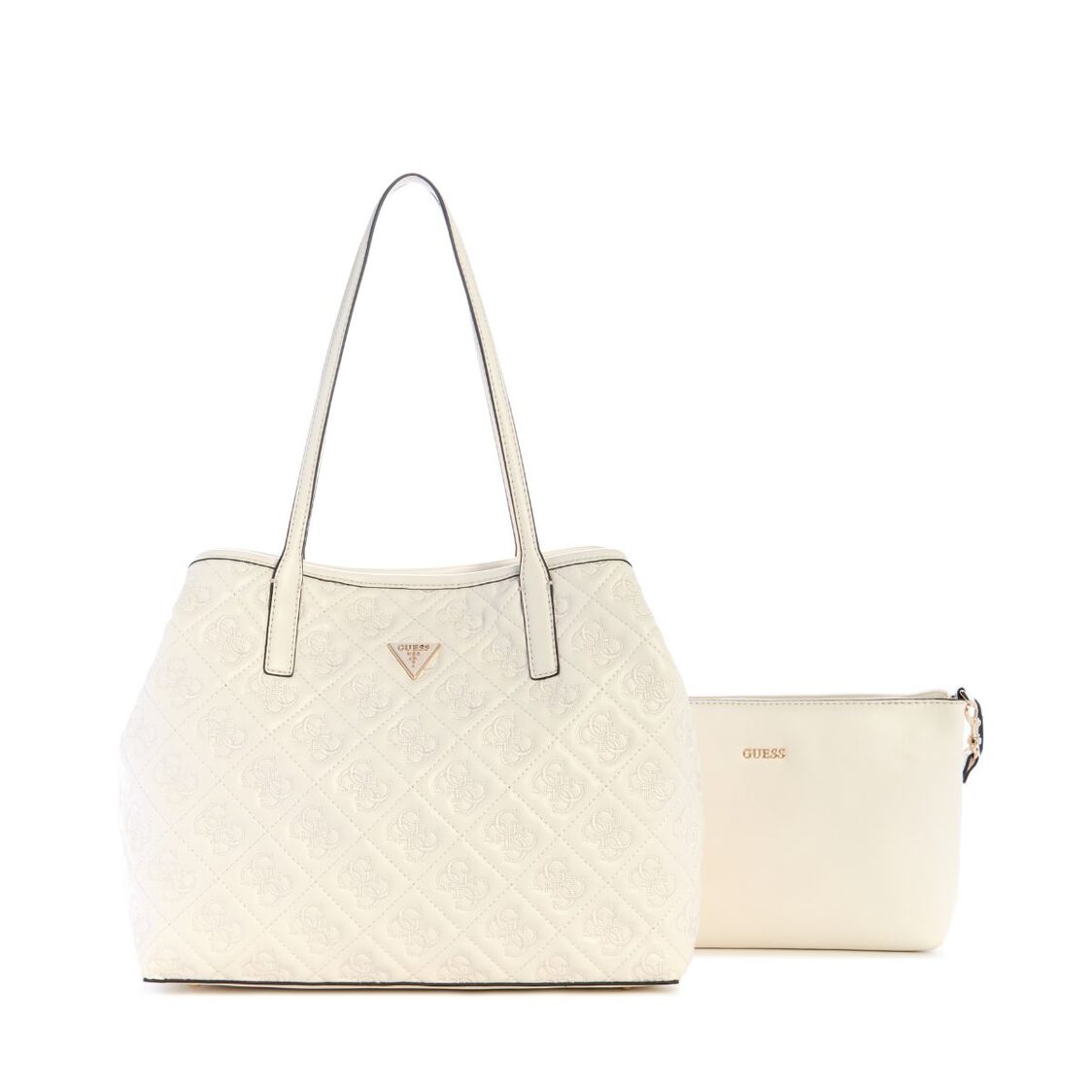 Guess Adelasia 2 In 1 Tote,Off White