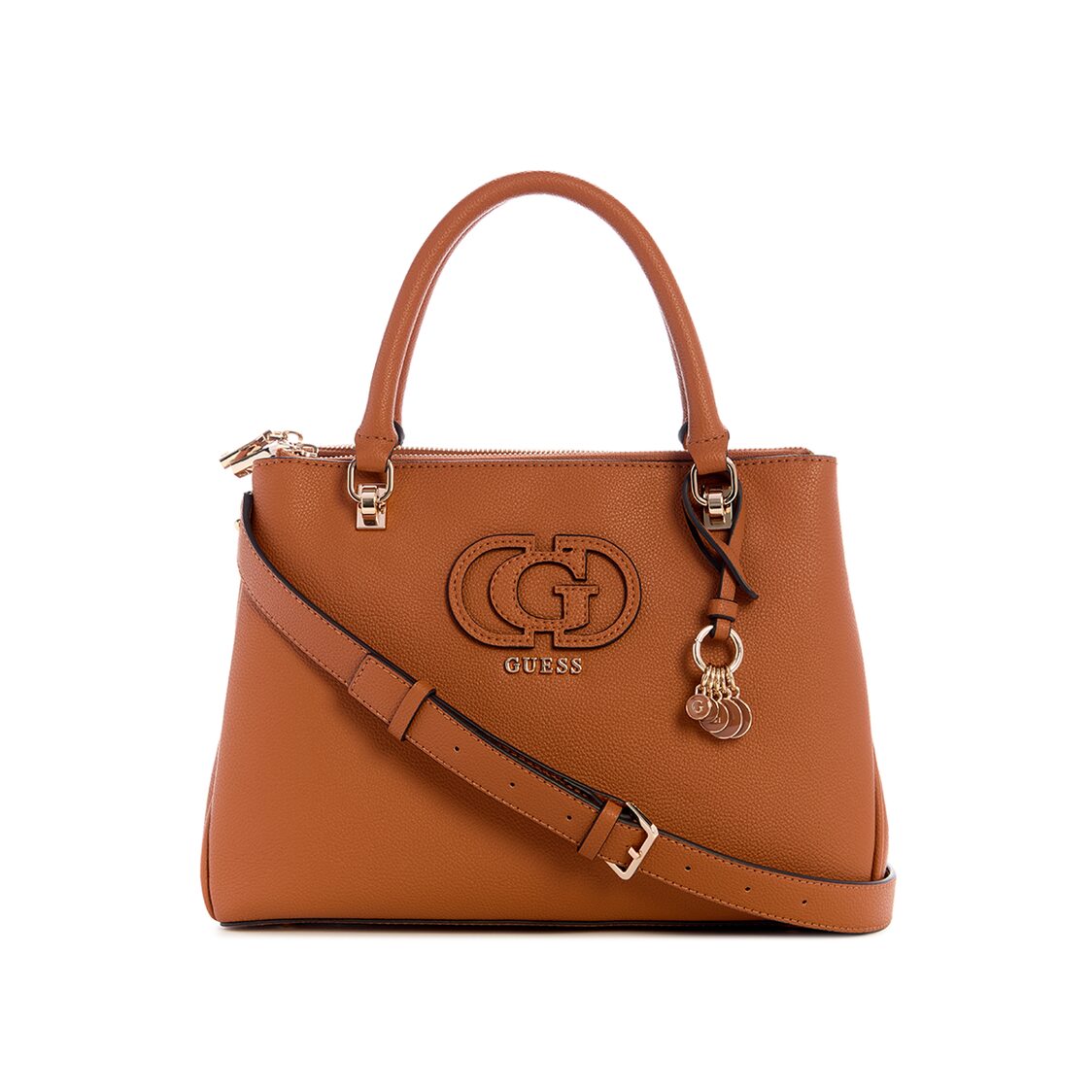 CALEBRA HOBO STATUS SATCHEL,COGNAC