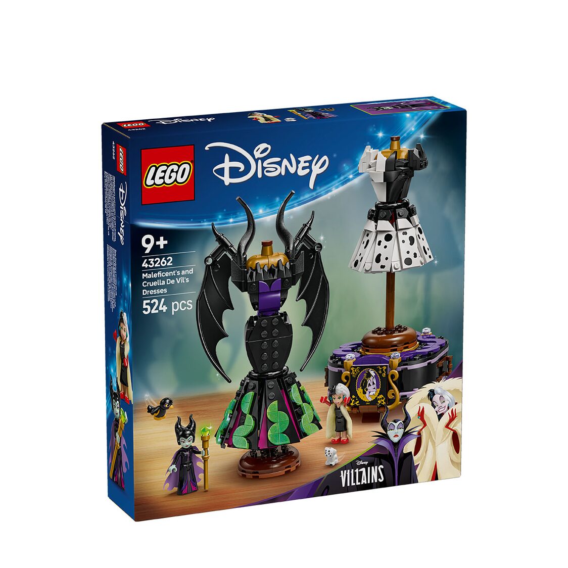 LEGO 43262 Maleficent's and Cruella De Vil's Dresse