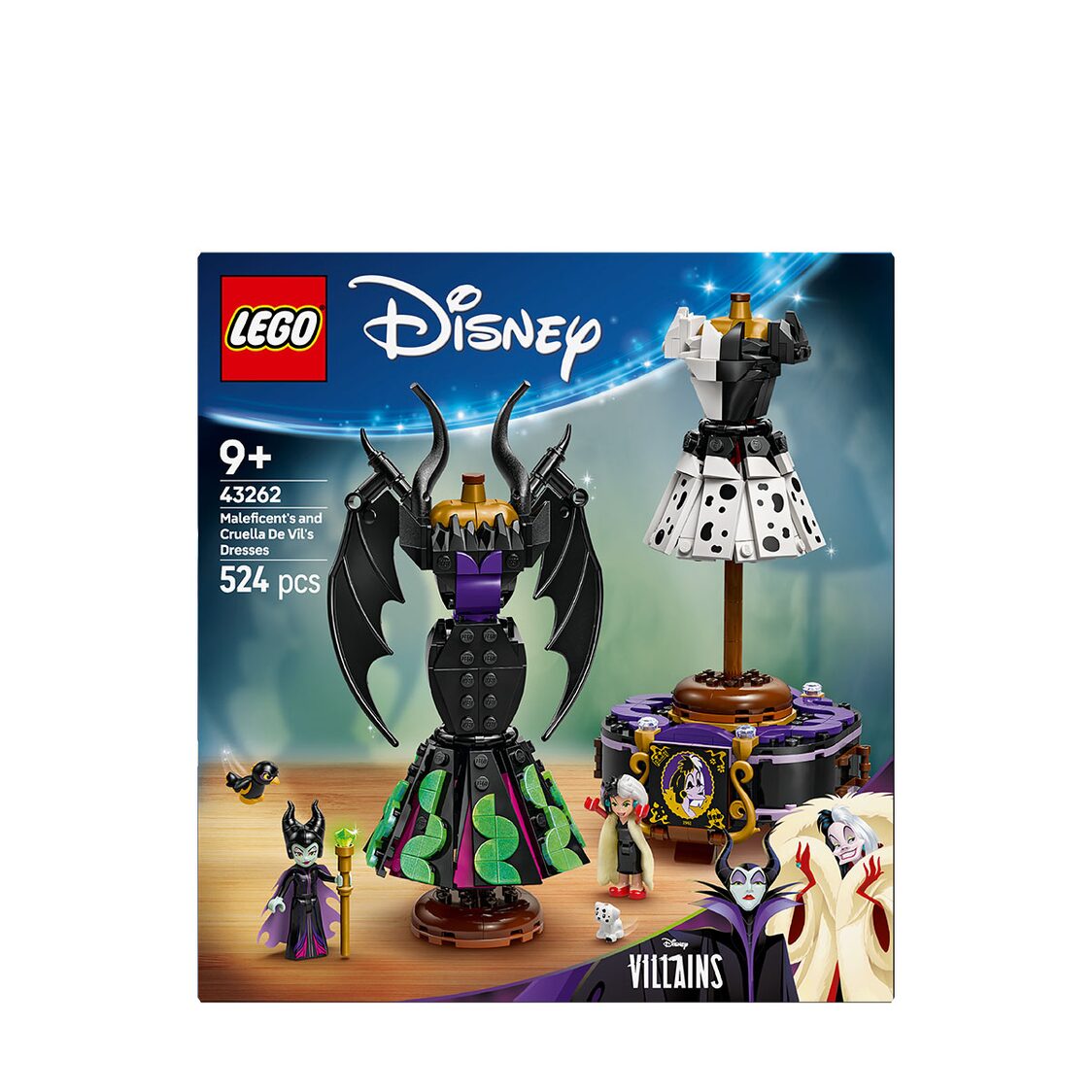 LEGO 43262 Maleficent's and Cruella De Vil's Dresse
