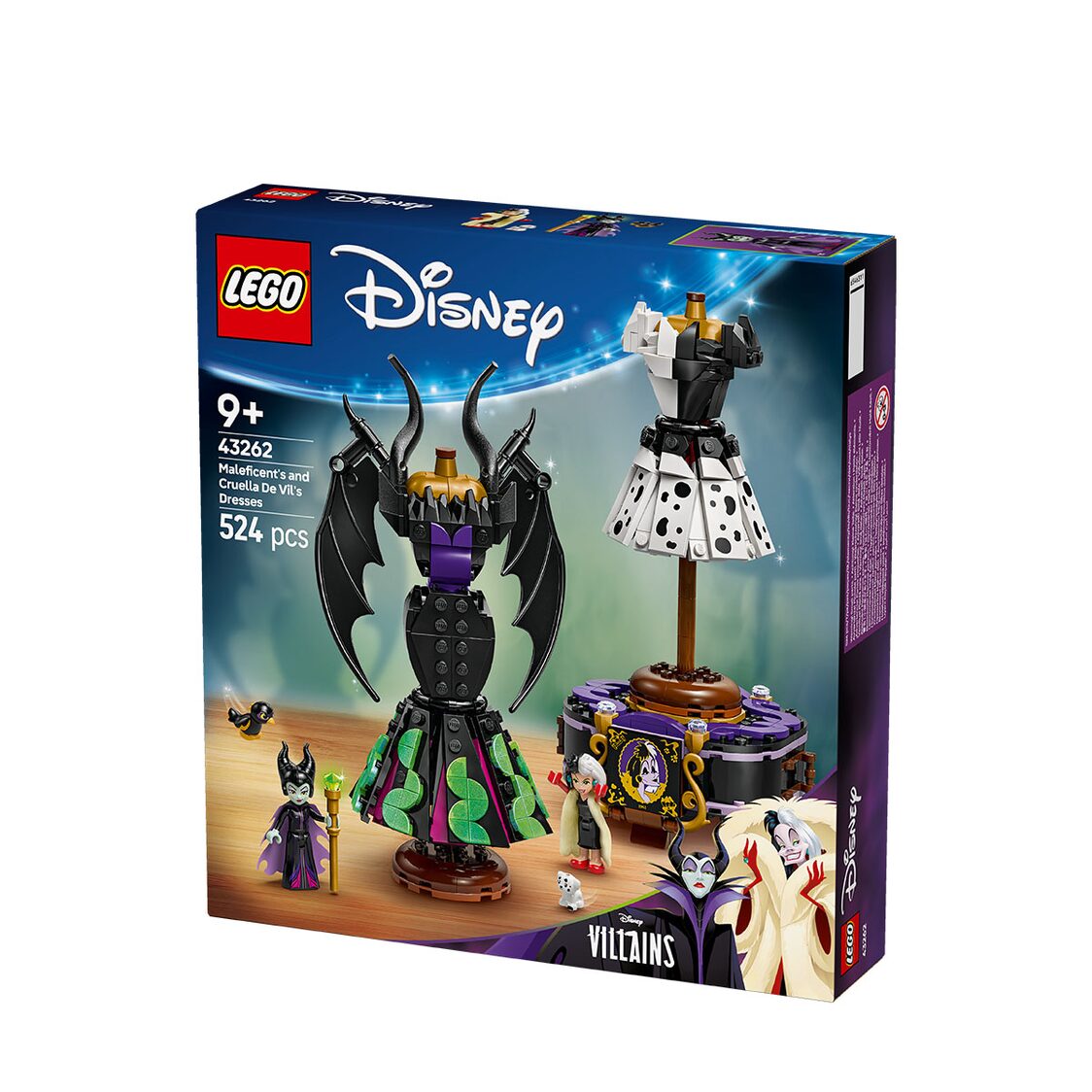 LEGO 43262 Maleficent's and Cruella De Vil's Dresse