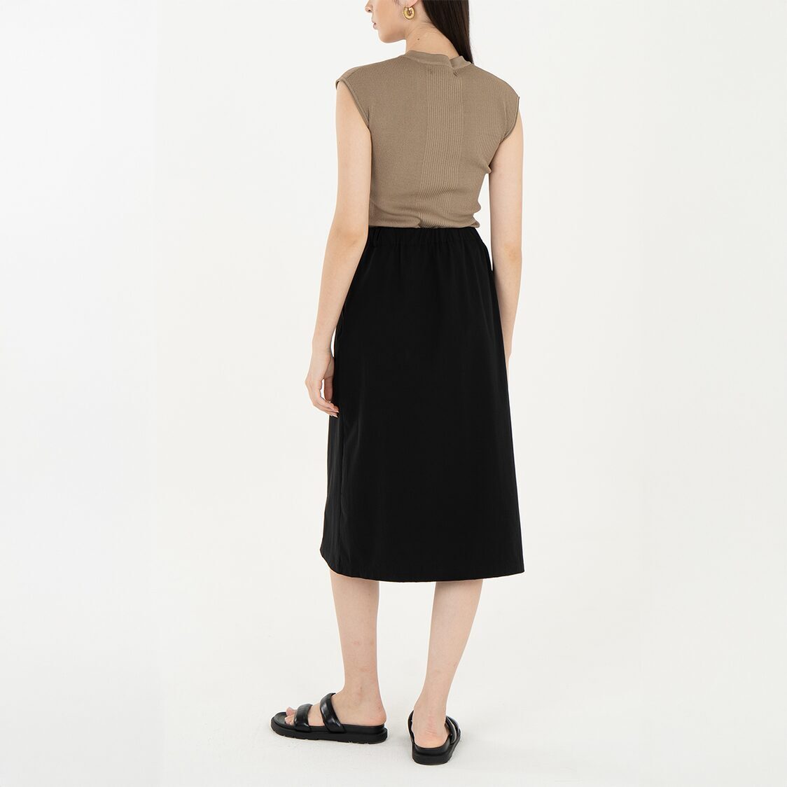 K/WOODS Ice Cool Skirt in Black