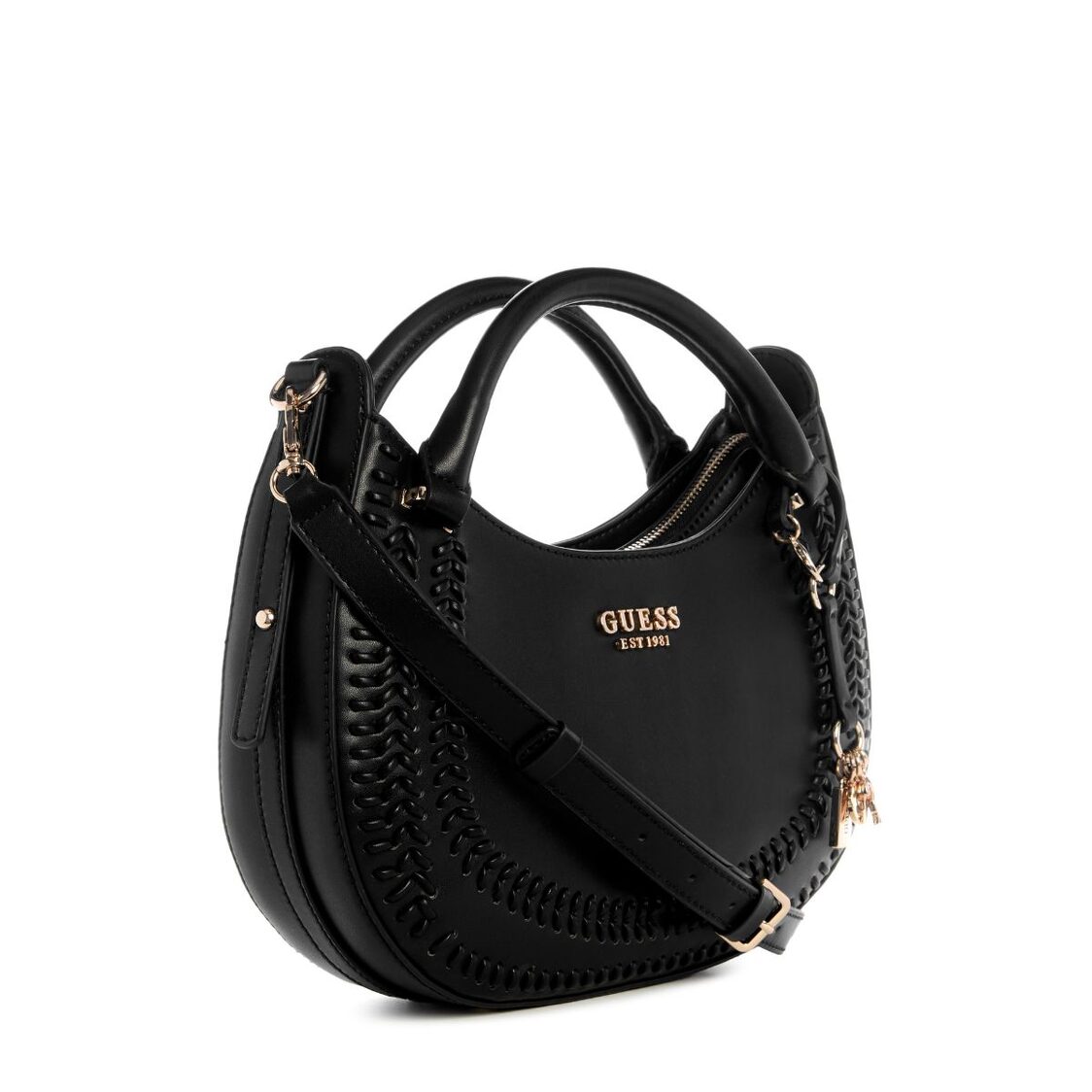 TATUM SATCHEL,BLACK