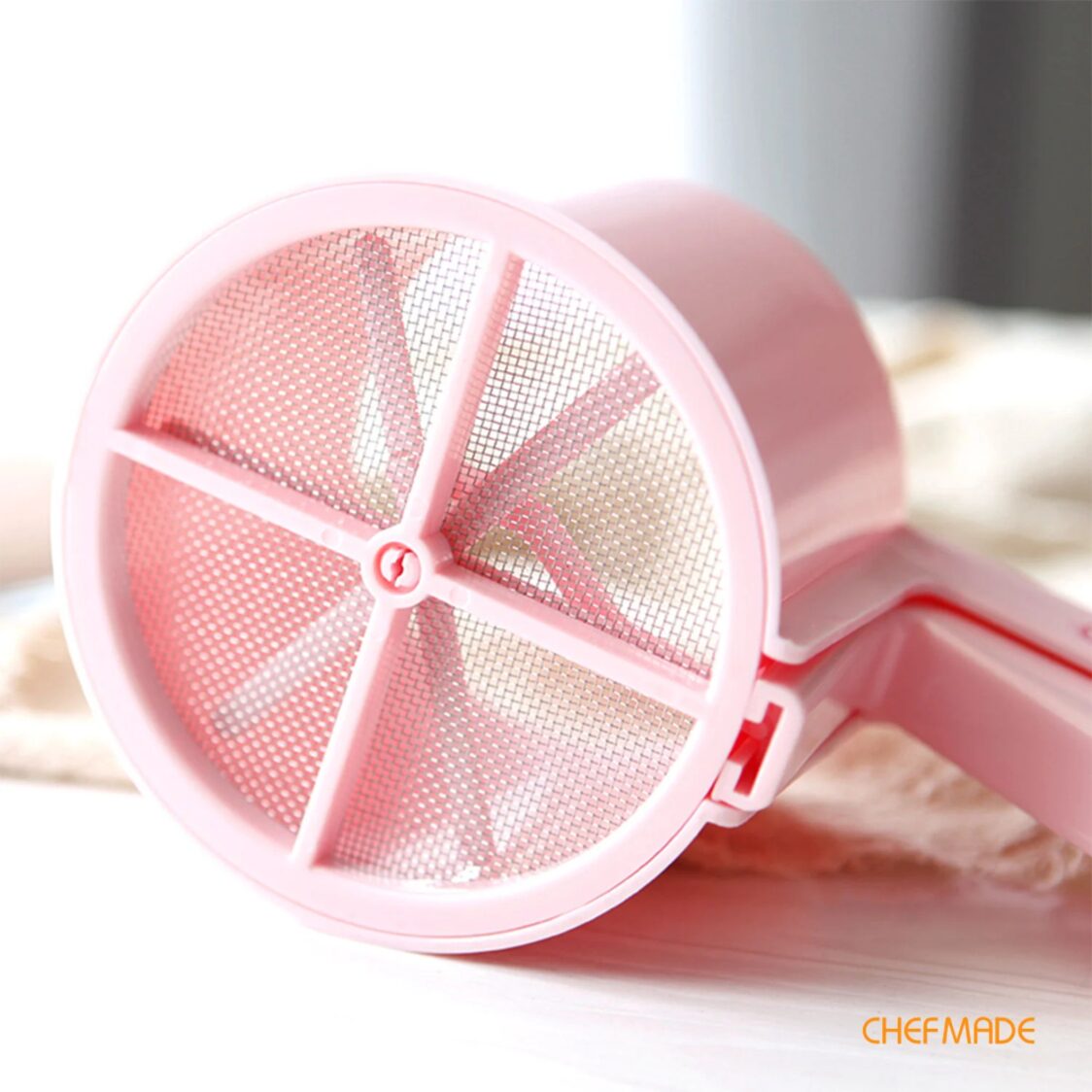 CHEFMADE Hello Kitty Flour Sifter - Pink 1898CM-KT7016