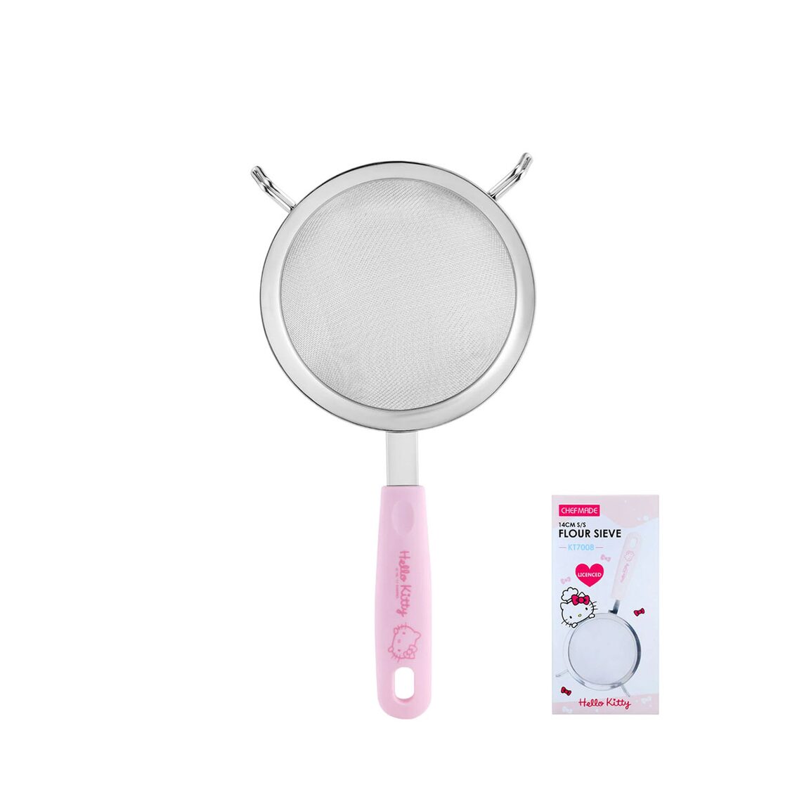 Chefmade Ss Flour Sieve L30Xw14xH5.5cm Hello Kitty (1898cm-KT7008)